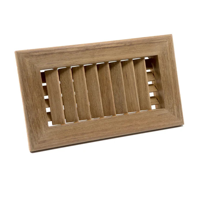 Teak Adjustable Air Conditioning Vent