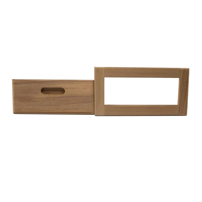 12" Premium Grade Teak Drawer/ Door Front & Frame