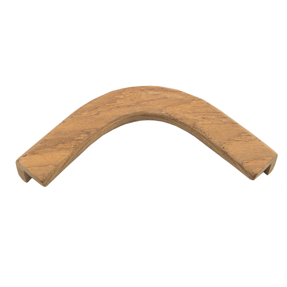 3-1/8" Inside Radius Premium Grade Teak Small Inside L Corner Molding