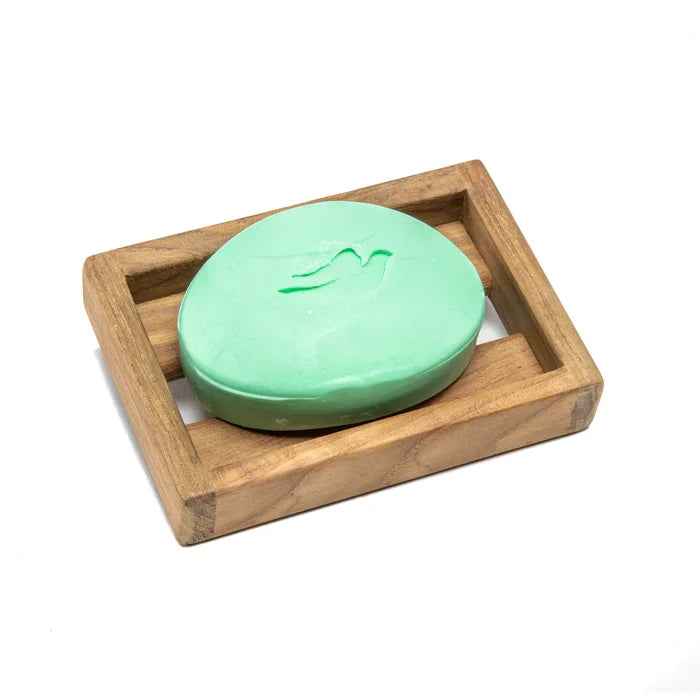 4-3/4" Premium Grade Teak Vanity Soap Dish