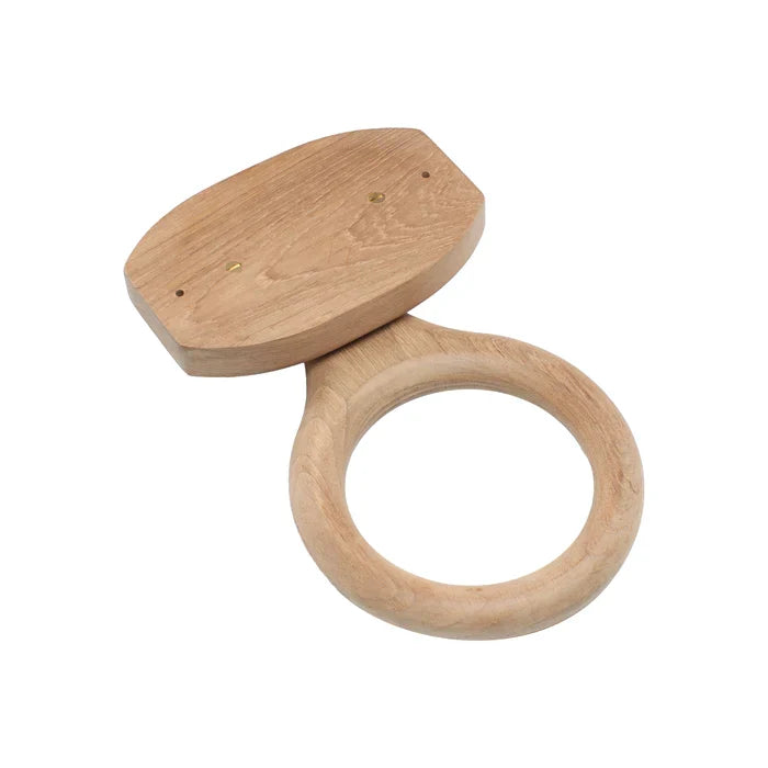 Teak Wood Towel Ring
