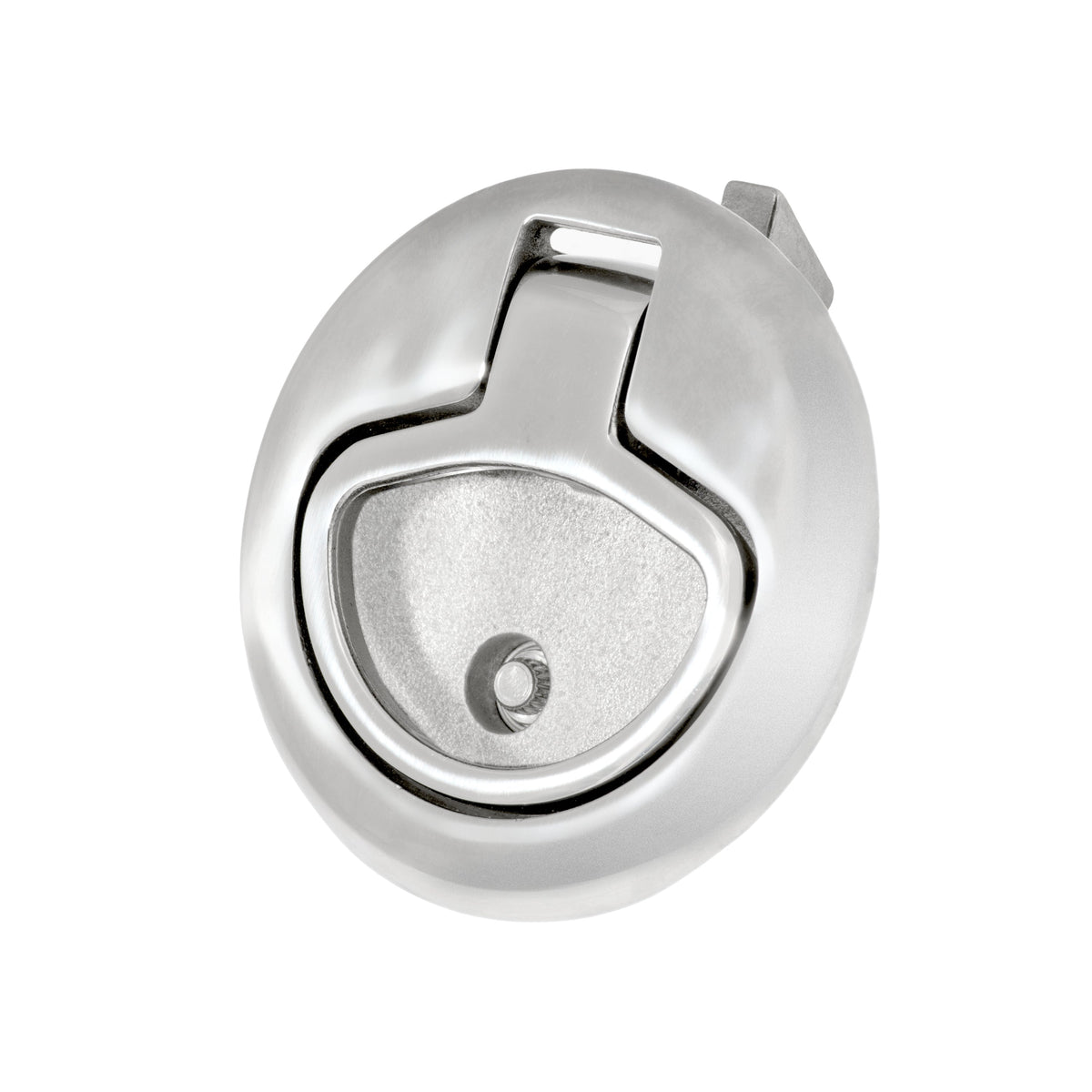 2-5/8" 316 Stainless Steel Locking D-Style Slam Latch