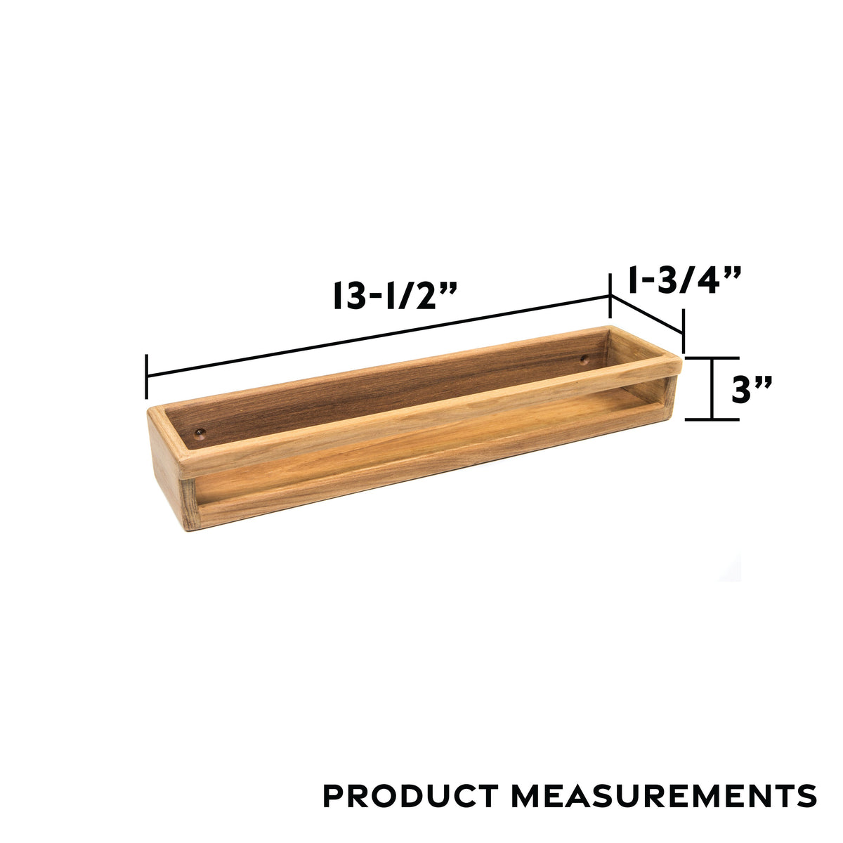 Teak Stow Rack