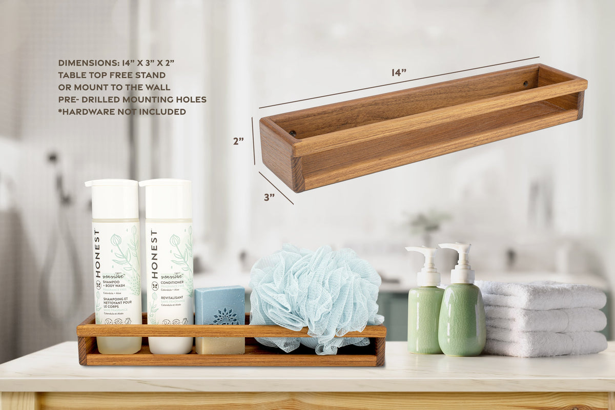 Teak Stow Rack