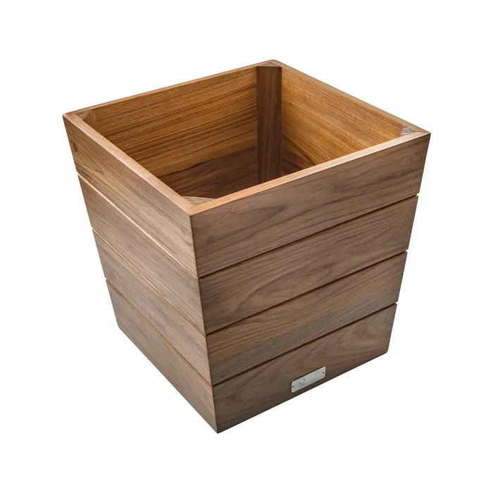 12" Small Premium Grade Teak Planter Box