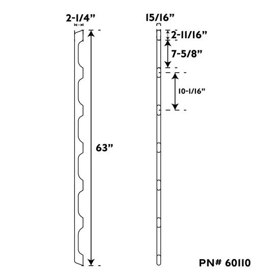 Whitecap Teak Handrails
