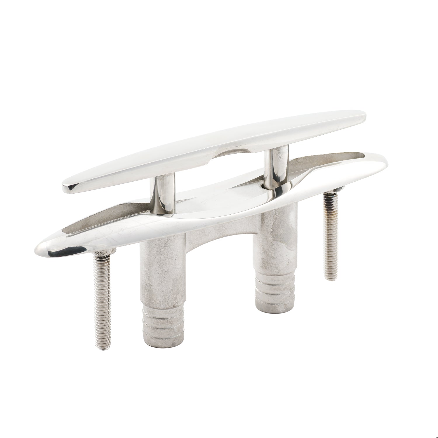 316 Stainless Steel 8" Pull-Up Cleat, 6710, 9-3/8" Overall Length,