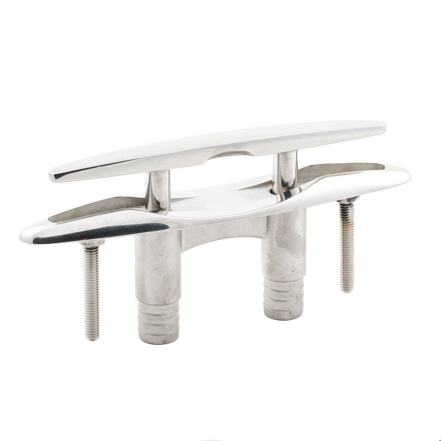 316 Stainless Steel 8" Pull-Up Cleat, 6710, 9-3/8" Overall Length,