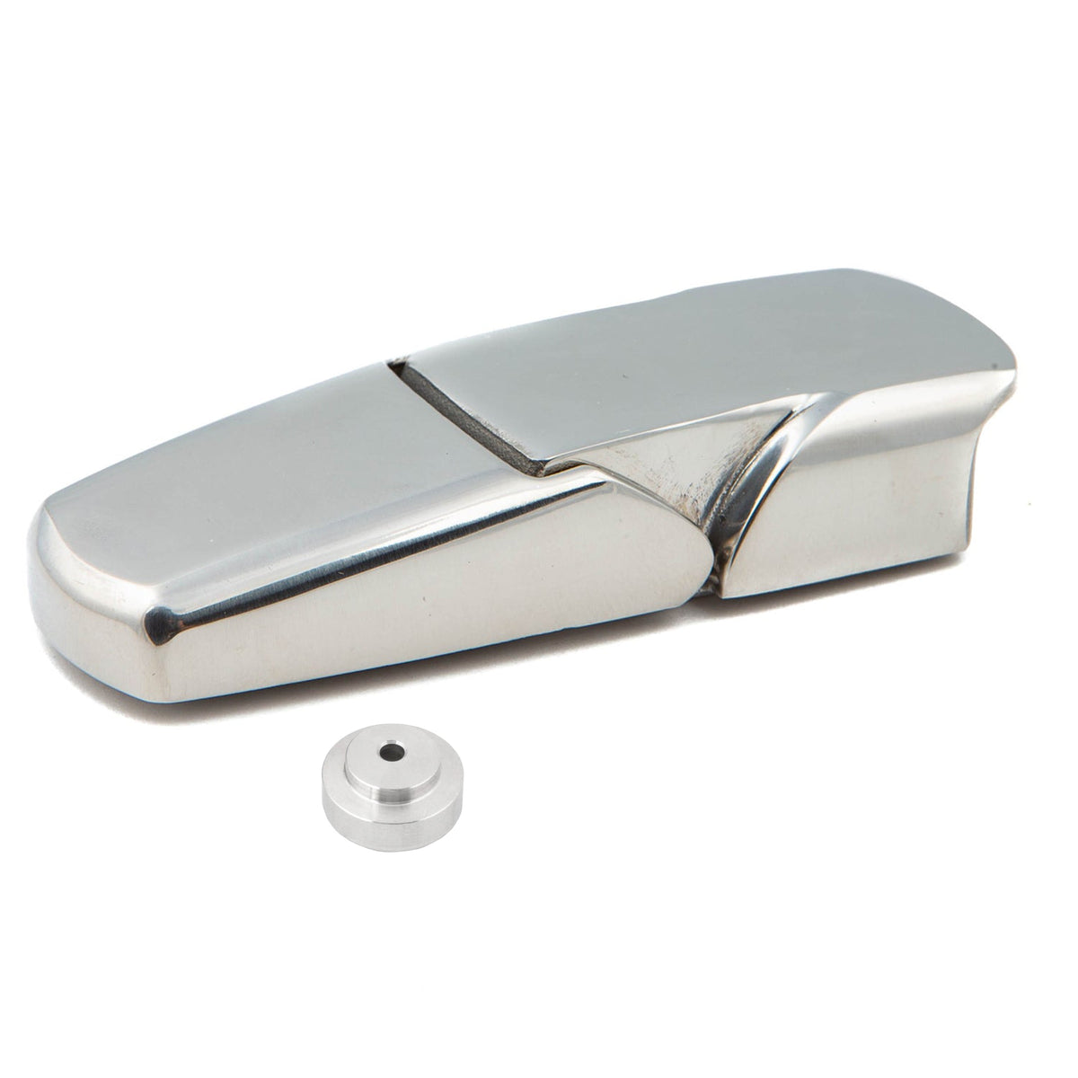 Locking 316 Stainless Steel Draw Latch with Oval Keeper