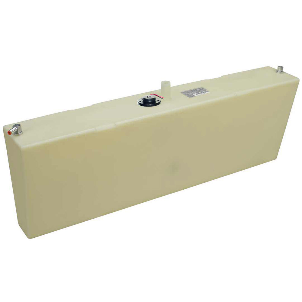 Moeller 24 Gallon Permanent Below Deck Boat Fuel Tank, Port Side Withdraw