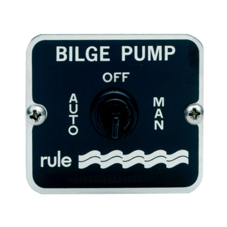 Rule 45 3-Way Bilge Pump Panel Switch - 45