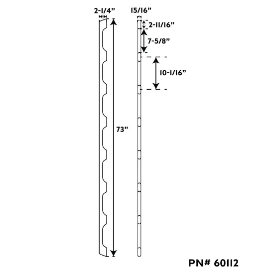 Whitecap Teak Handrails