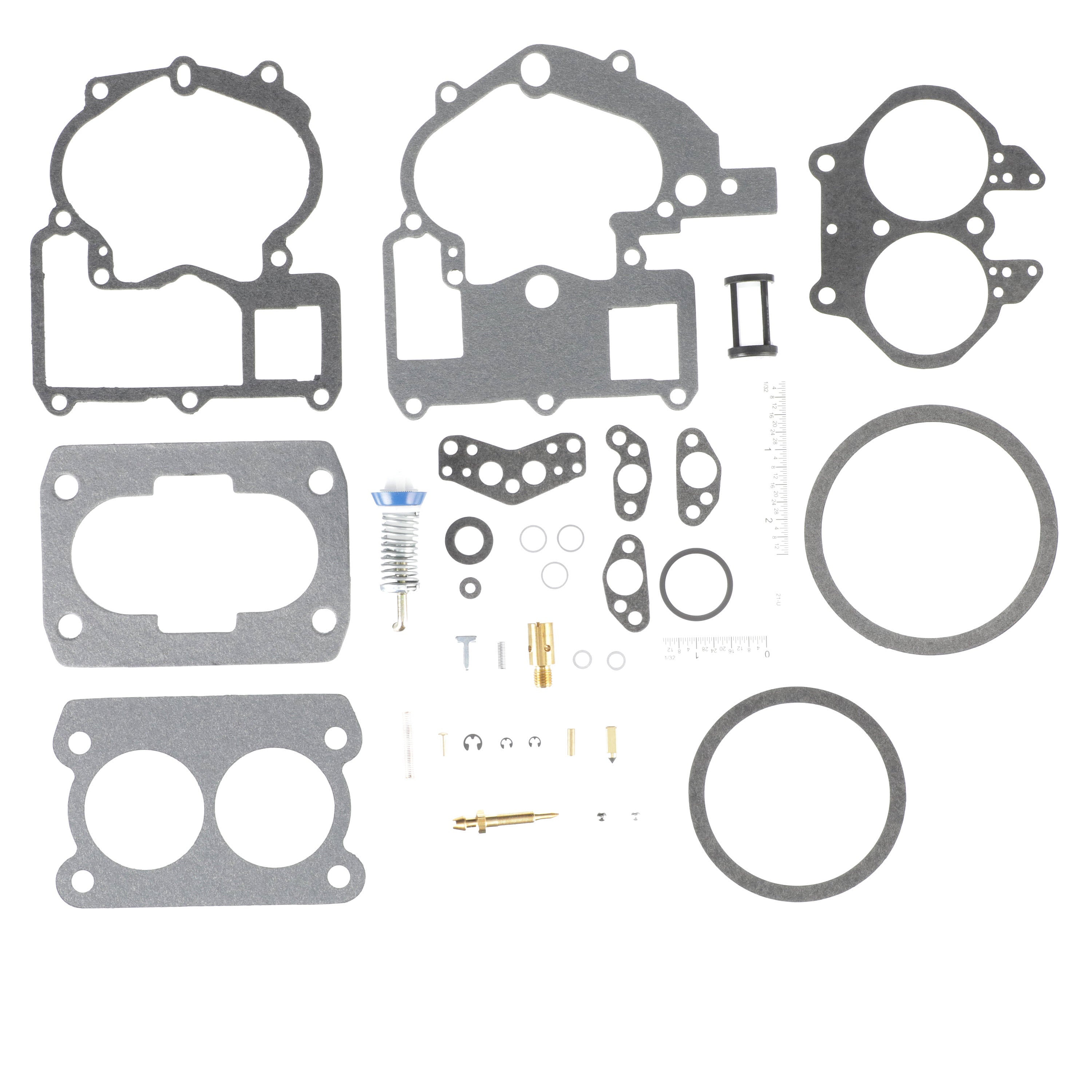 Carburetor Repair Kit, Mercury, Latel Model, 2BBL, w/ Turn Key Start