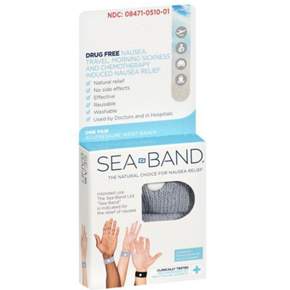 Queaz-Away Travelers' Wristband, Nausea Motion Sickness Relief