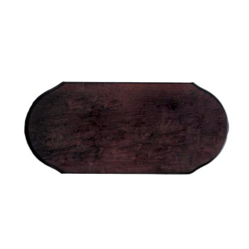 Weems & Plath, Large Clock and Barometer Plaque, Mahogany