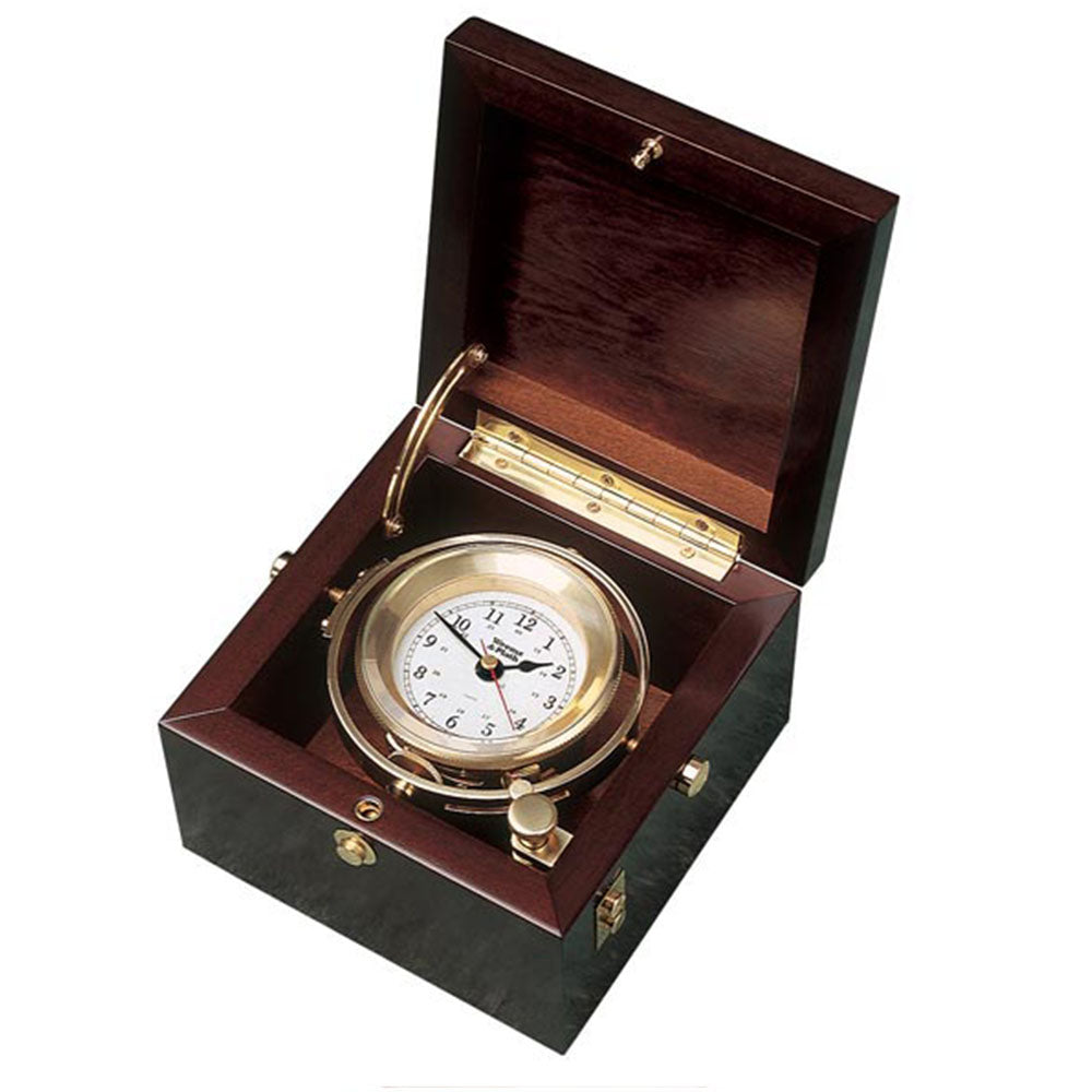 Weems & Plath, Gimbal Box Clock, Quartz