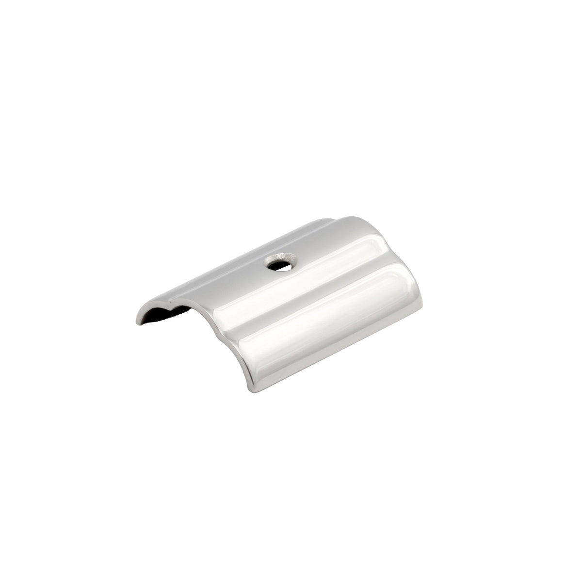 1-1/2" 316 Stainless Steel Center Rub Rail End Cap