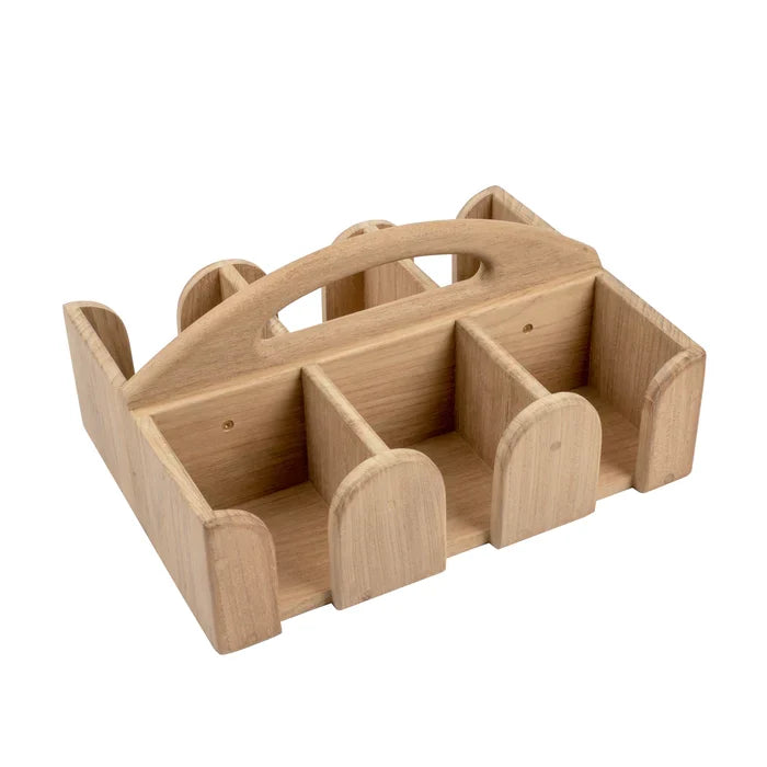 7-3/4" Premium Grade Teak 6 Teak Mug Holder