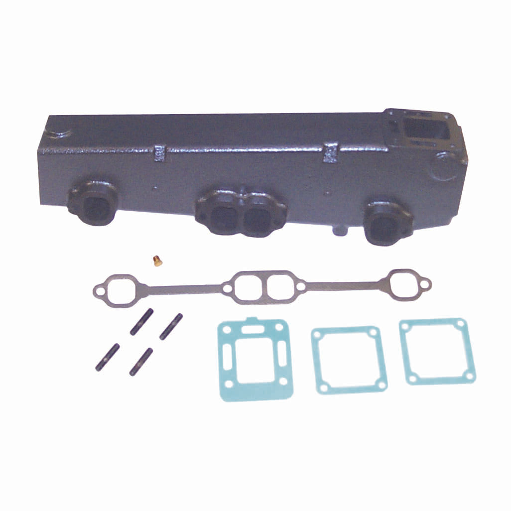 Mercruiser Cooling System- Manifold w/Mounting Package - Starboard Side