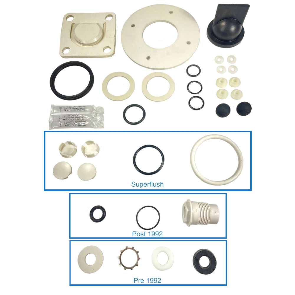 Raritan, Universal PH and PHII Repair / Rebuild Kit, PHRKIIU