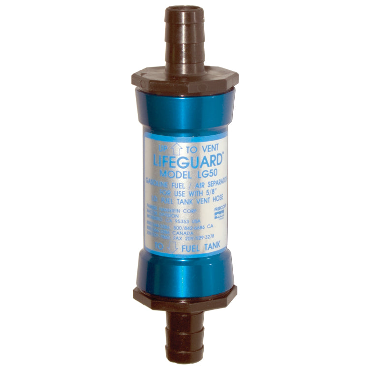 Lifeguard LG50 Marine Fuel/Air Separator, Gasoline