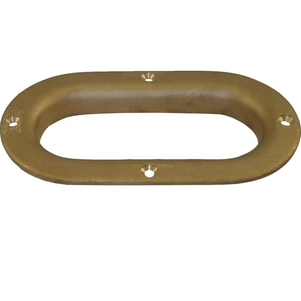 Cast Bronze Hawse Pipe, 7" x 4"