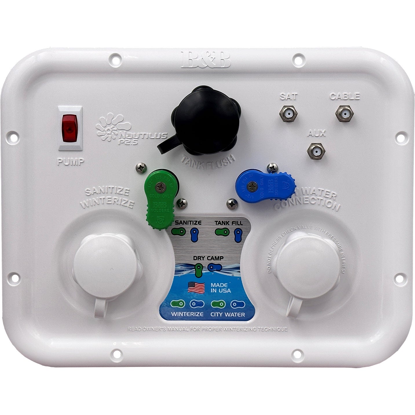 Nautilus P2.5 H2O System, Polar White
