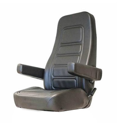 Seapost Sierra Seat HBLX H-ARM, Black Vinyl, 6" Adj.