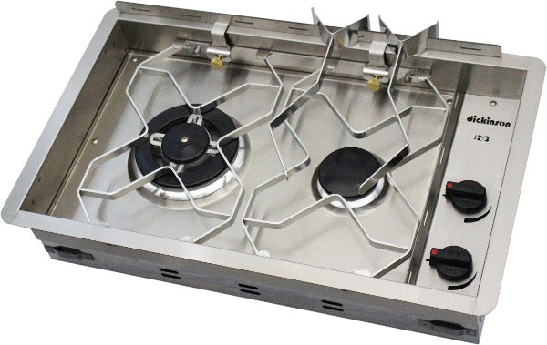 Dickinson Marine, 2 Burner Drop In Propane Cooker