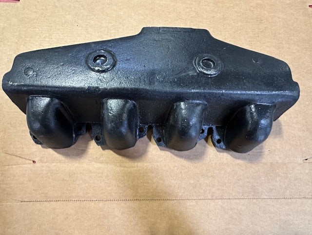 Open-Box Exhaust Manifold, Big Block GM, Center Riser Style, CHVA-1-84