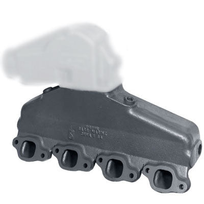 Exhaust Manifold, Big Block GM, Center Riser Style, CHVA-1-84