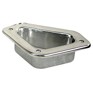 Hawse Pipe, Triangular Plate, 4-3/4" x 2-3/4" Interior Hole