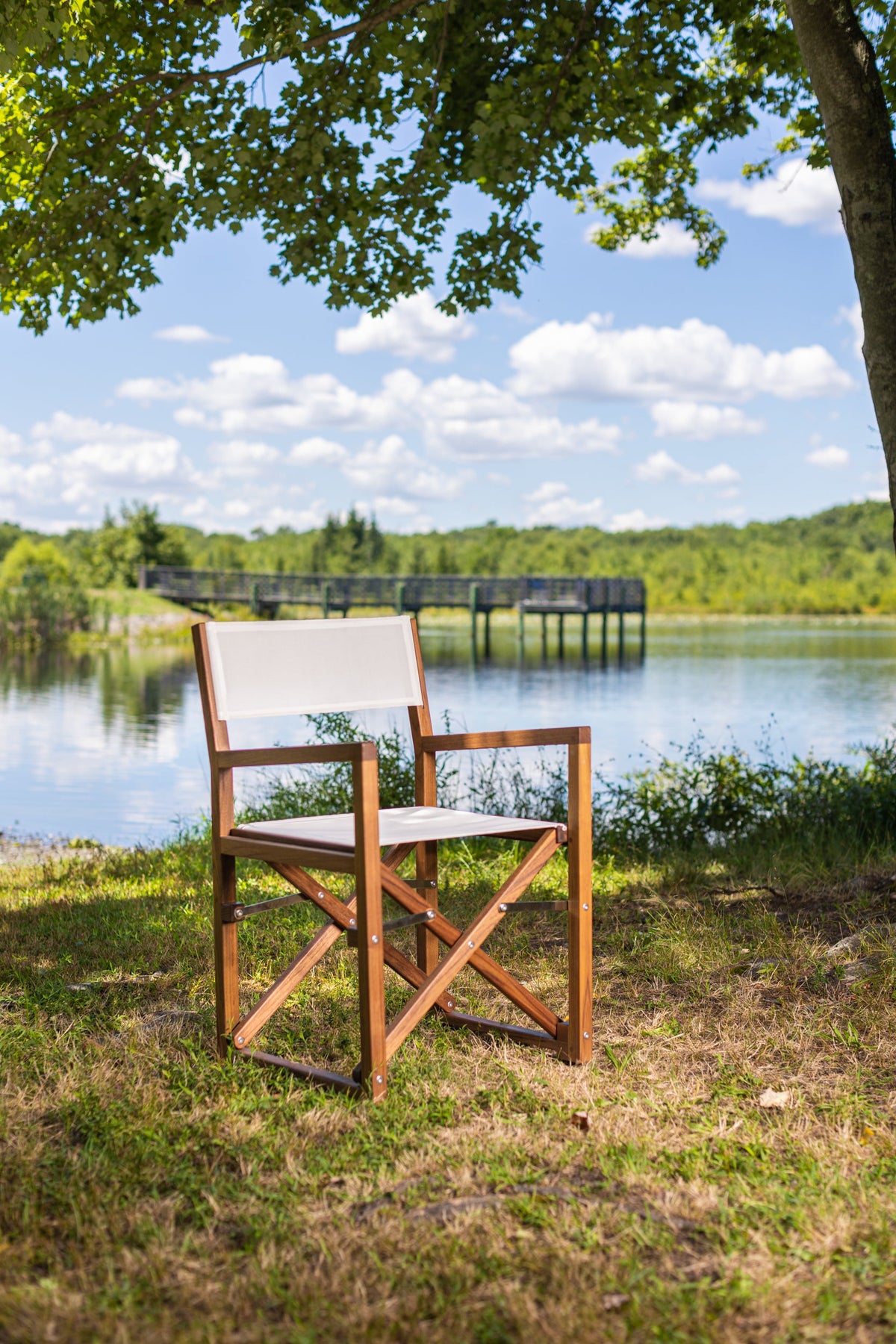 Premium Grade Teak Folding Adelaide Directors Chair