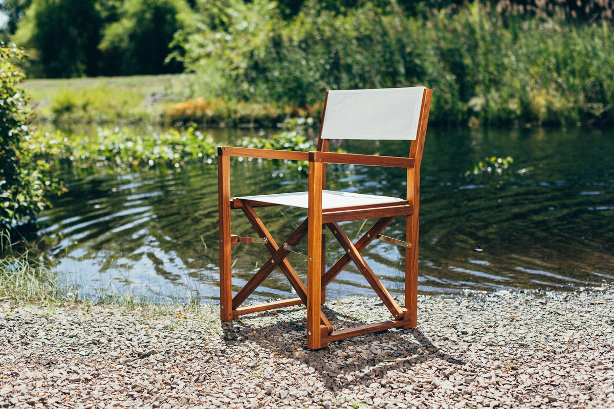 Premium Grade Teak Folding Adelaide Directors Chair