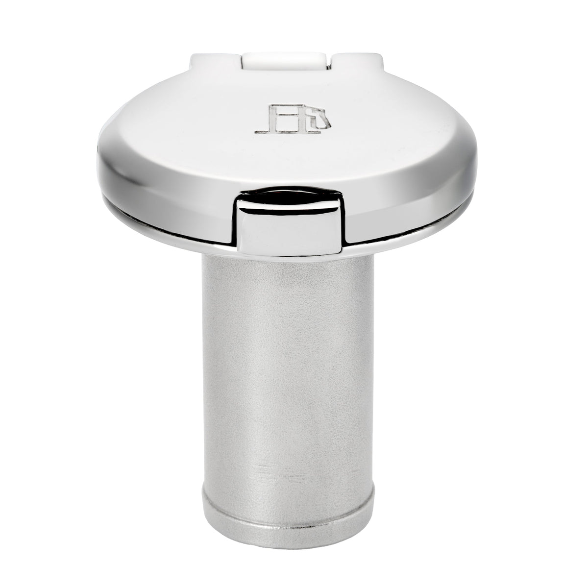 Contoured 316 Stainless Steel EPA Flip-Top Deck Fill No Vent - Diesel