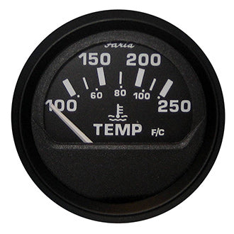 Euro Series, 2" Water Temp Gauge,  100-250°F