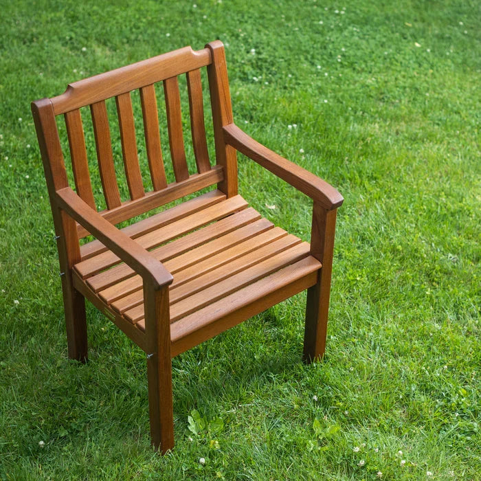 Premium Grade Teak Garden Chair with Arms