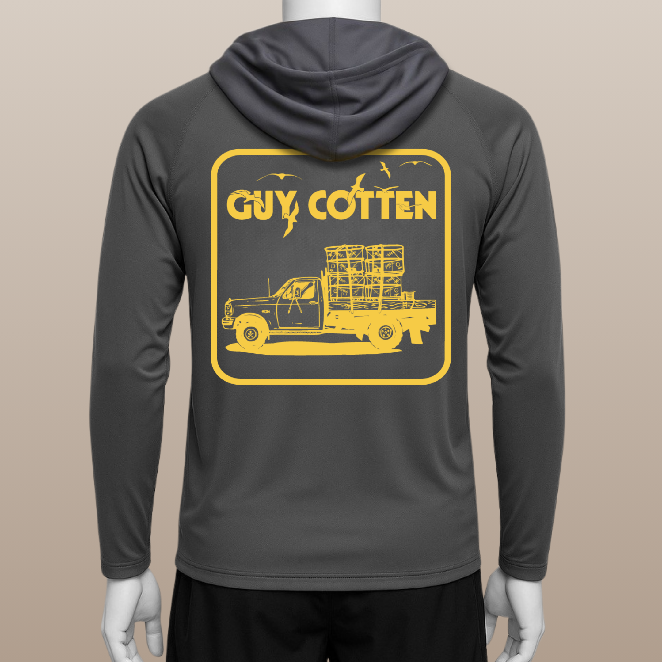 Guy Cotten Matt Hamilton-Designed Sun Shirt Hoodie