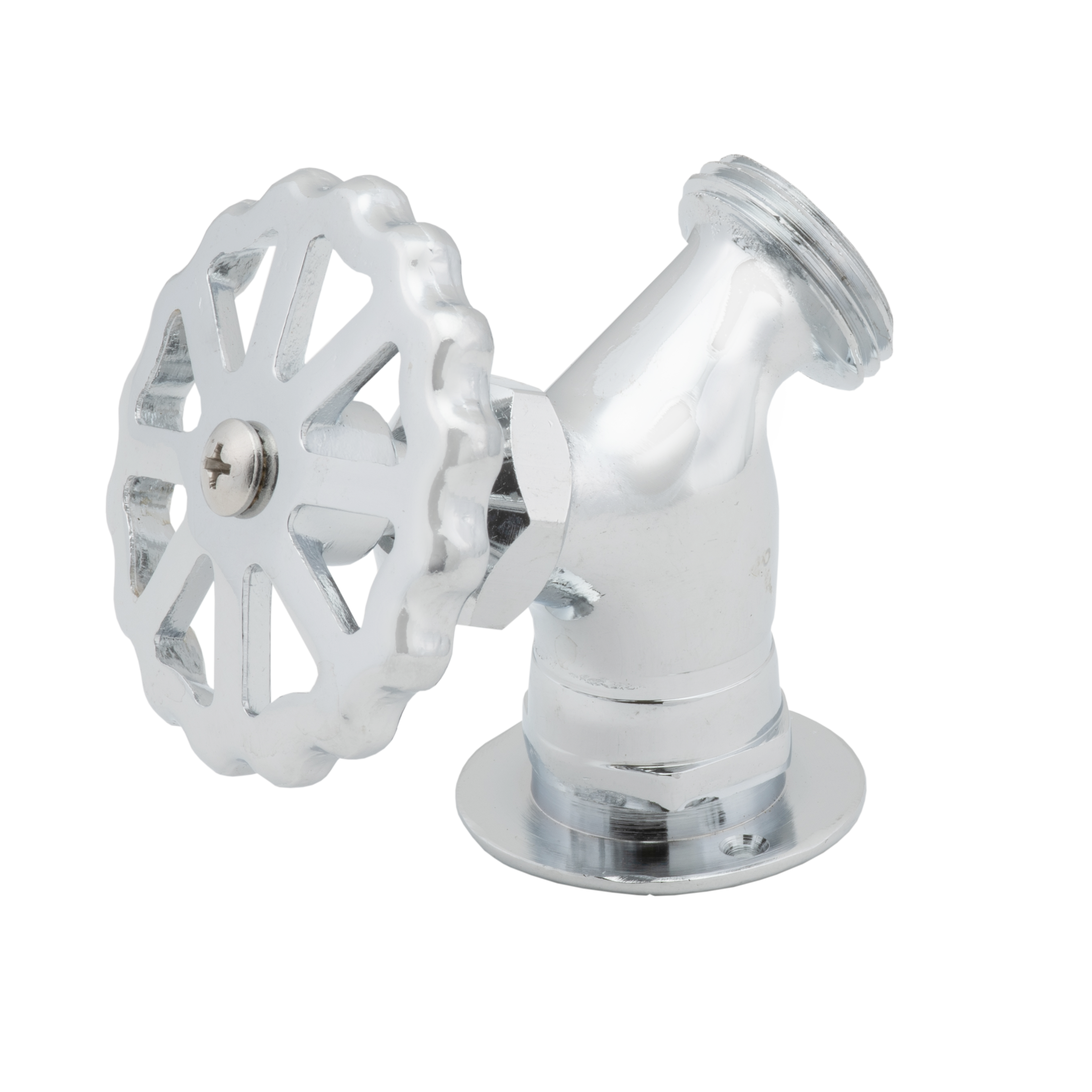 1/2" FIPT x 3/4" GHT - Chrome Plated Brass Stainless Steel - Regular Sillcock