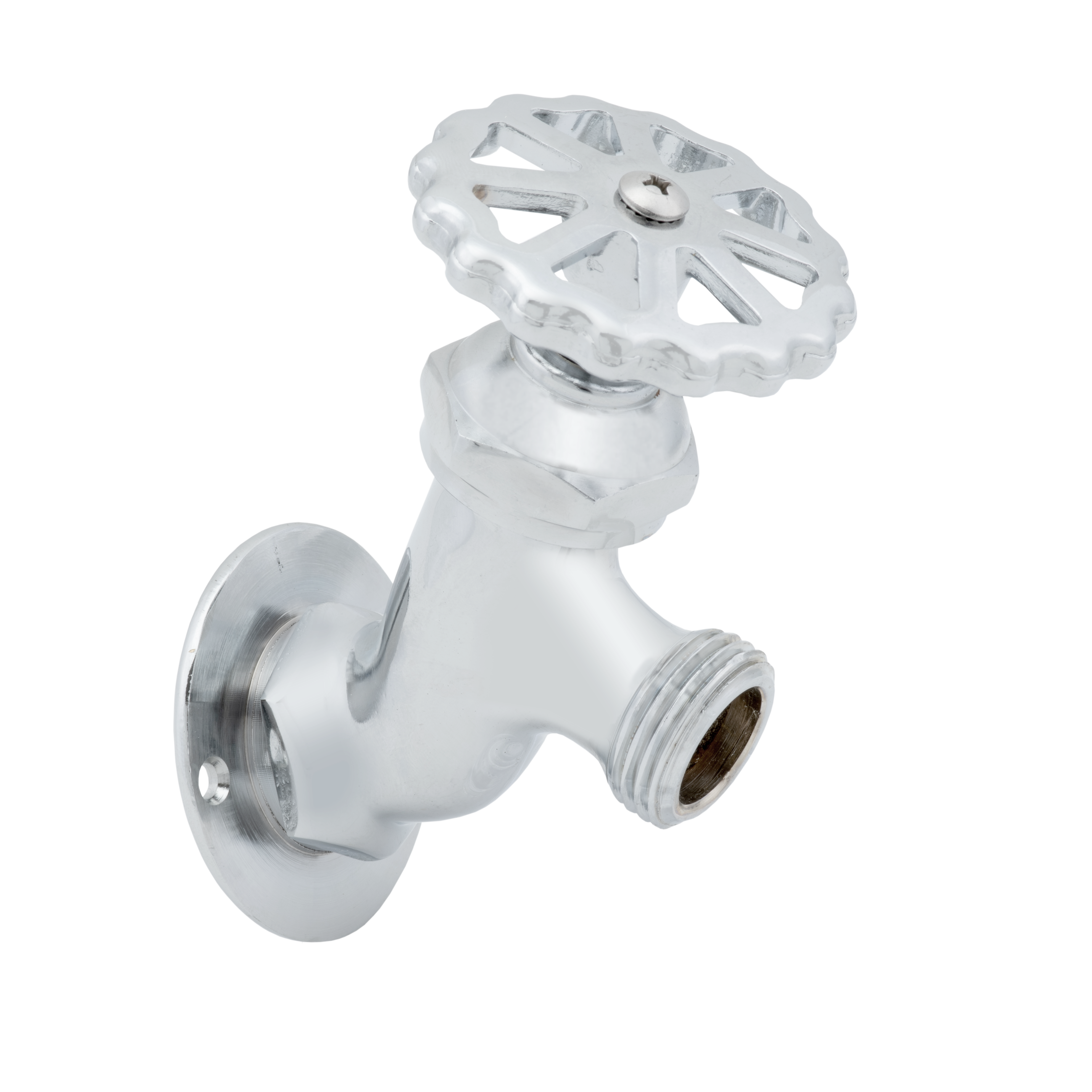 Faucet, Raw Water Washdown, Chrome Plated Brass, 1/2" FIPT x 3/4" GHT