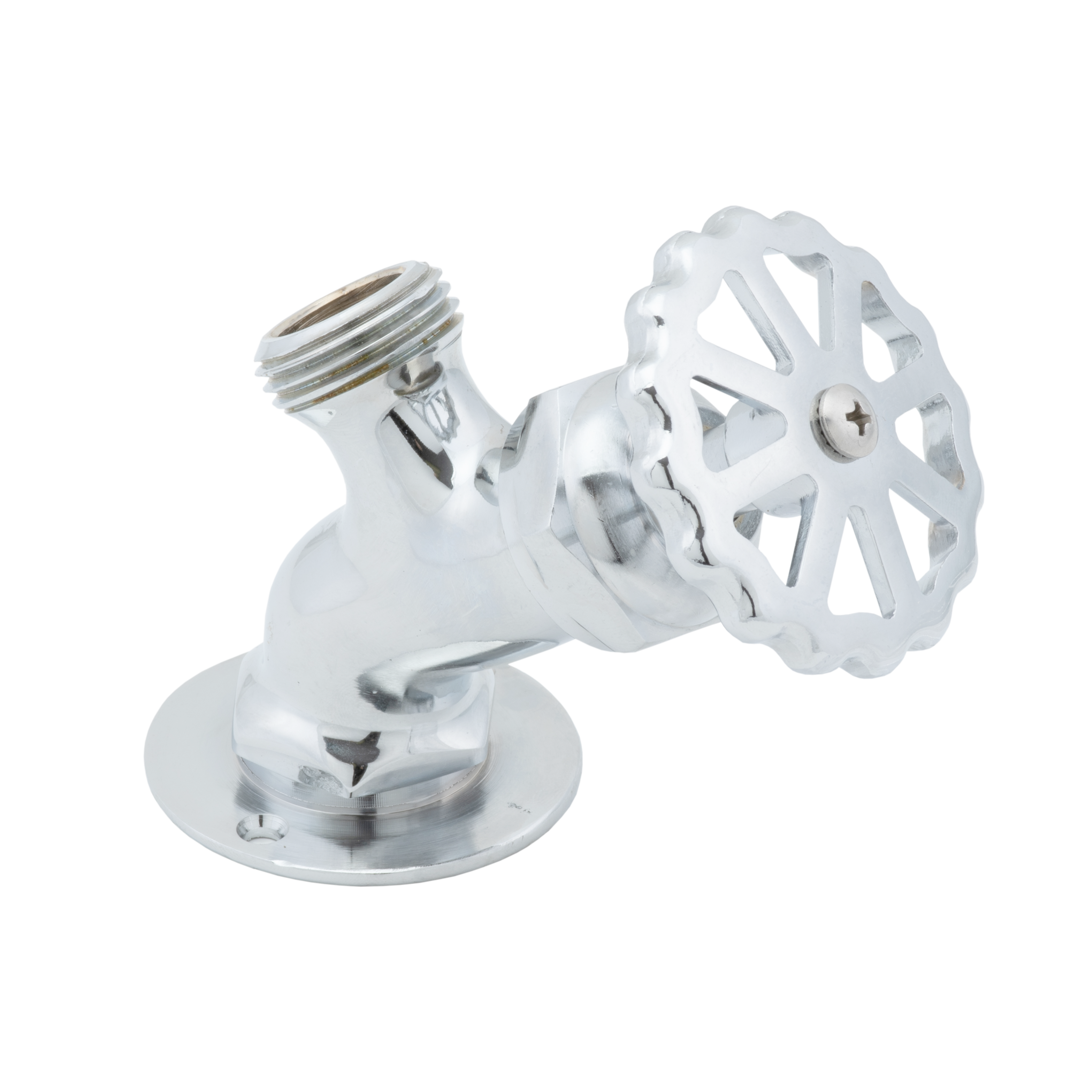 Faucet, Raw Water Washdown, Chrome Plated Brass, 1/2" FIPT x 3/4" GHT