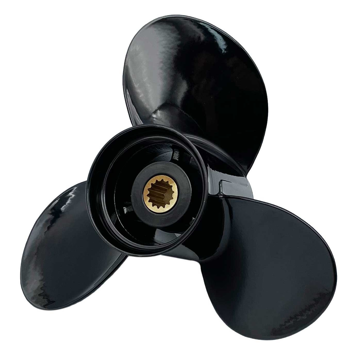 10 1/4 Dia. 13 Pitch 3 Blade RH Aluminum Propeller Fits 15-35 HP  3" Gearcase Model AR-3