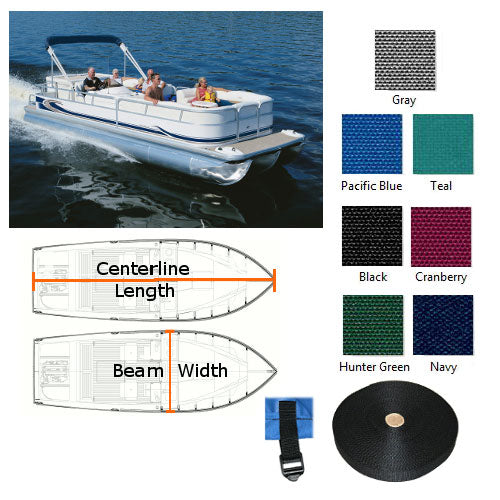 Pontoon Boat, Outboard, Fits Xpress (Alumaweld) 24 E O/B ('92 - '93)