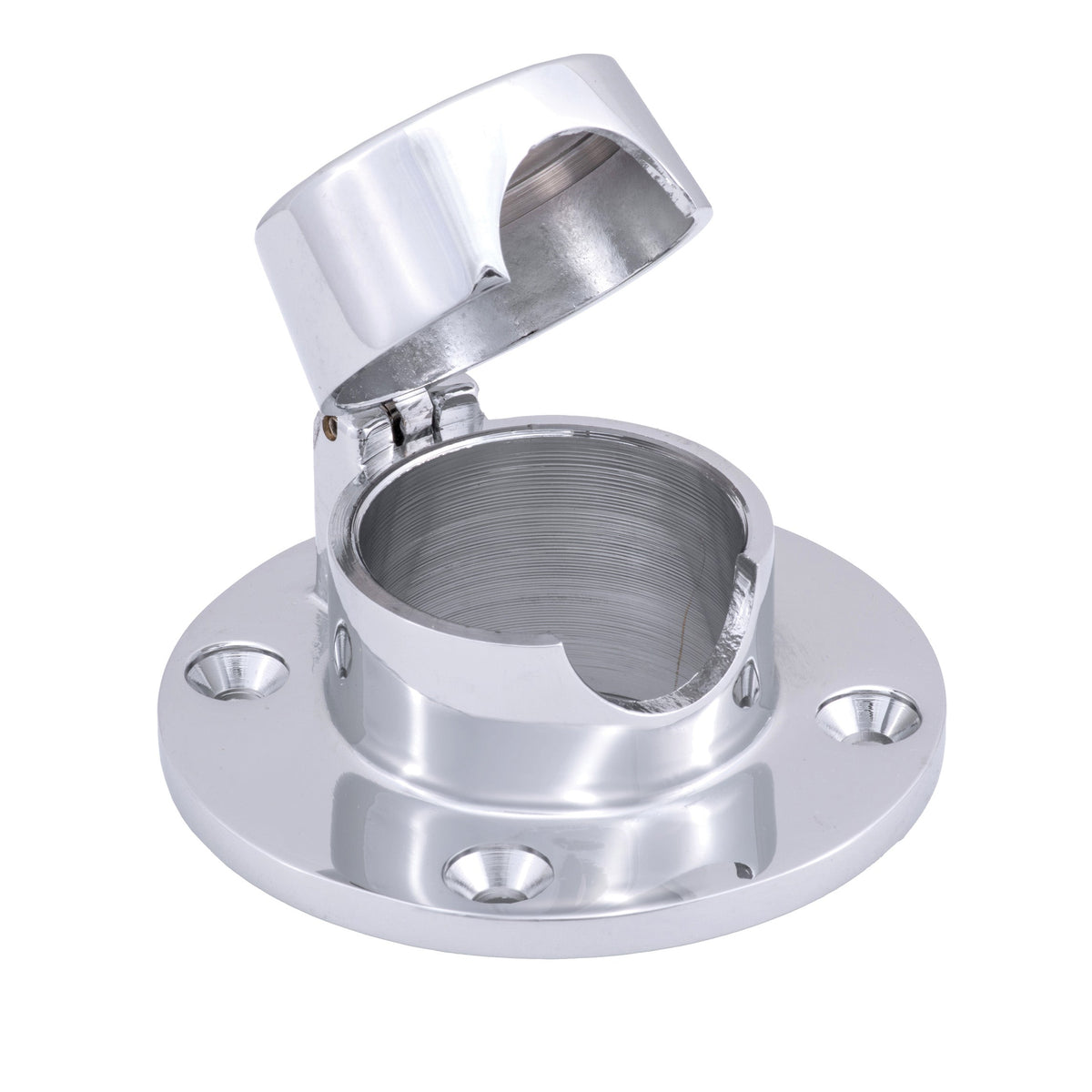 Hinged Chain and Rope Deck Pipe - S-0112