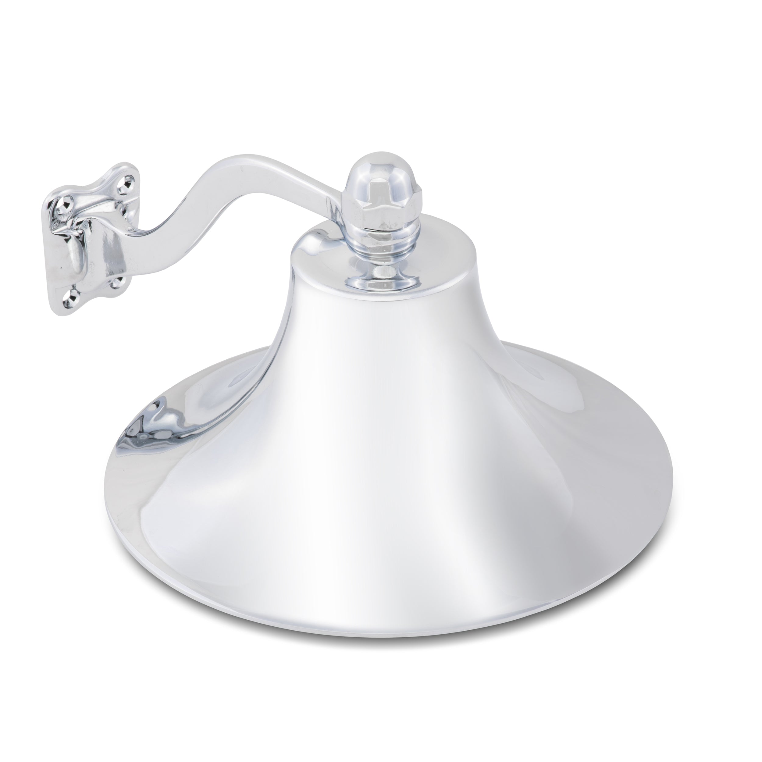 Chrome Plated Brass Stainless Steel Cast Bell - 8", S-0808