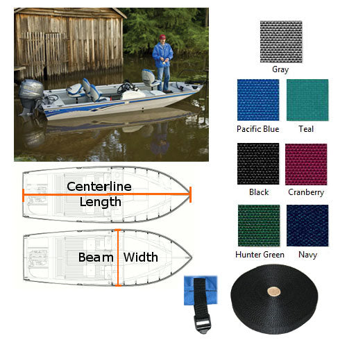 Tournament Style Tri-Hull Fishing Boat, Fits Xpress (Alumaweld) H 22SC Standard Console O/B ('04 - '06)