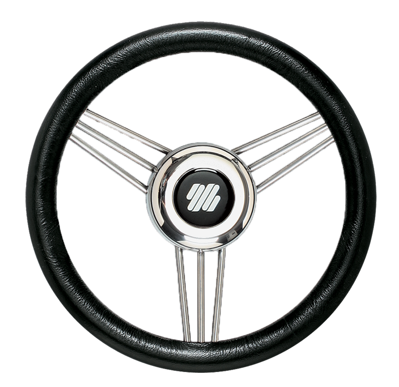 Uflex, Non-Magnetic Stainless Steel Boat Steering Wheel 13.8"