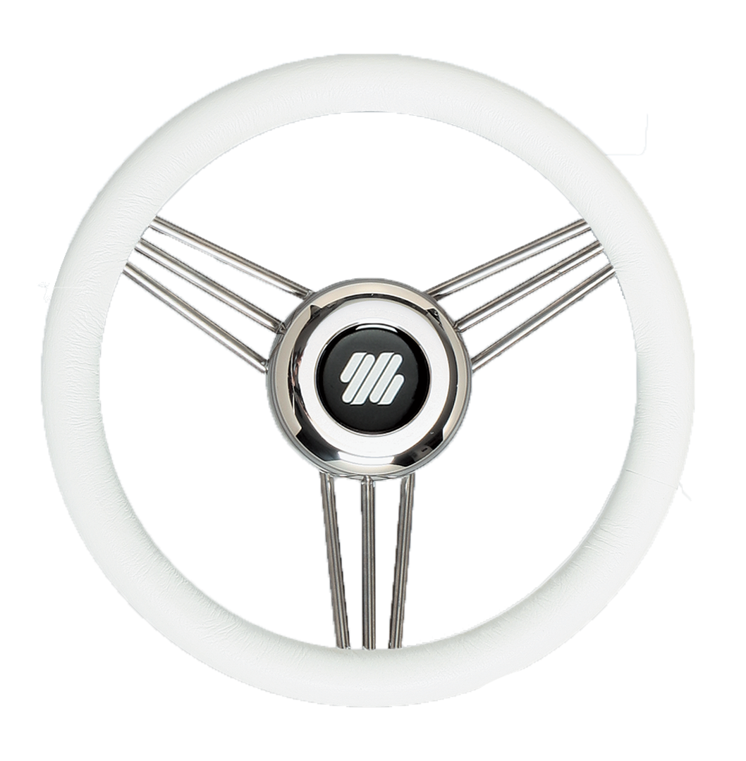 Uflex, Non-Magnetic Stainless Steel Boat Steering Wheel 13.8"