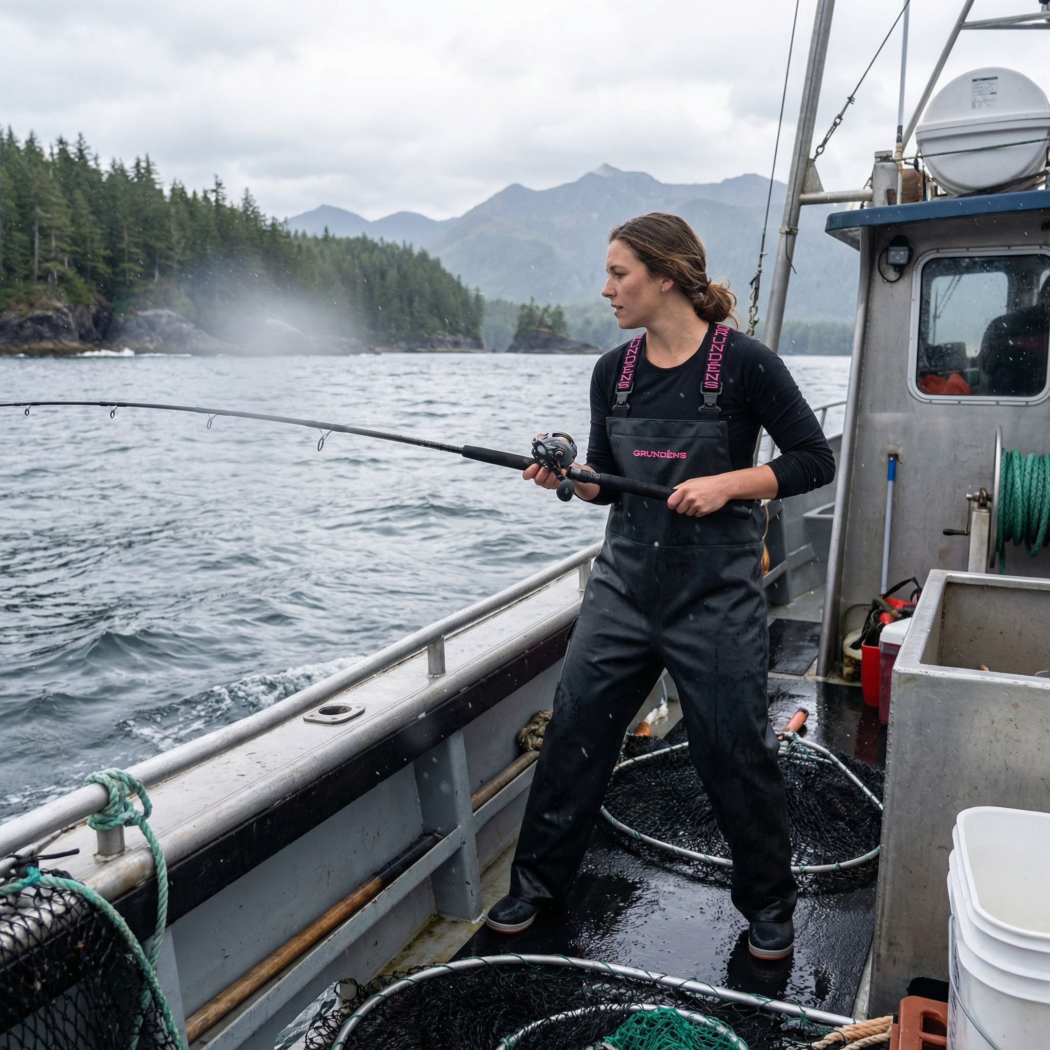 Grundens Women's Neptune Bibs