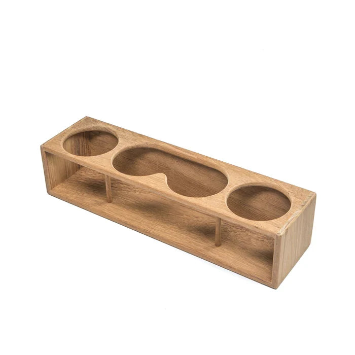 Teak Insulated Drink Holder, Binocular Rack